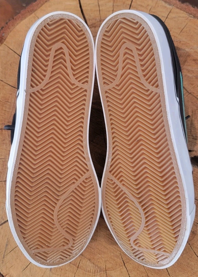 Nike SB Stefan Janoski 'Black Mint' Leather Size 8 Zoom Skateboarding w/o Box