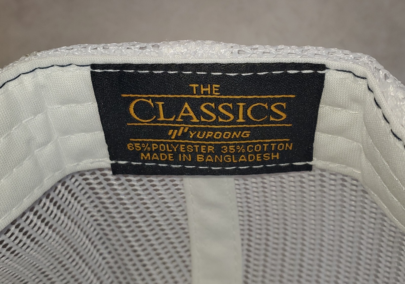 Ford Truck Patch on Yupoong 6606 Classics Trucker Hat Snapback Navy/White