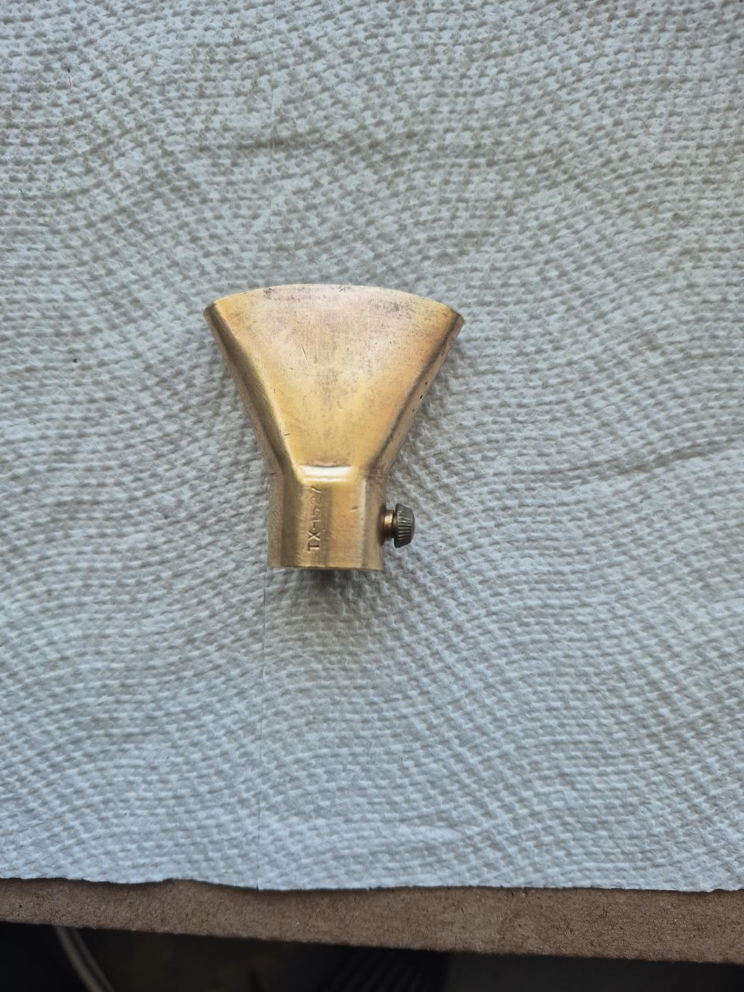 Vintage Bernz-O-Matic TX-1527 Brass Flame Spreader Tip Rare Discontinued