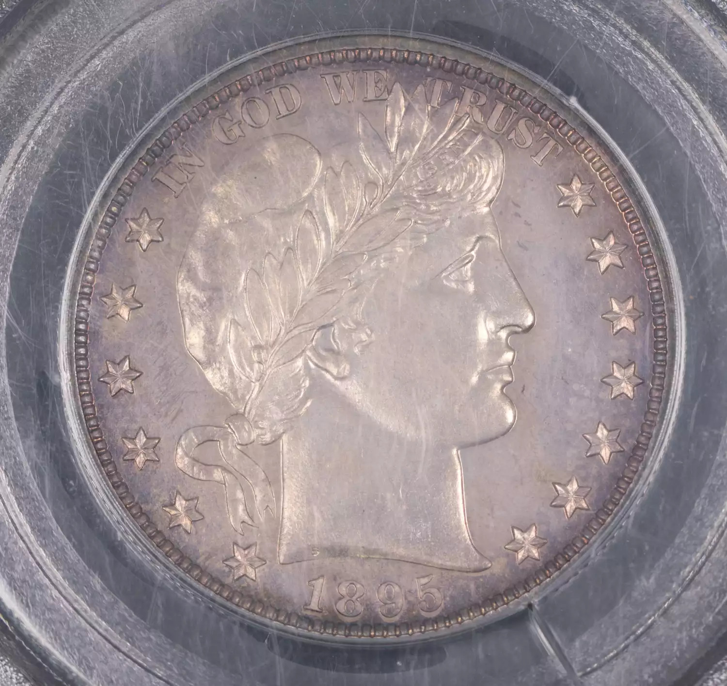 1895 P Barber Half Dollar PCGS PR-62 Proof OGH