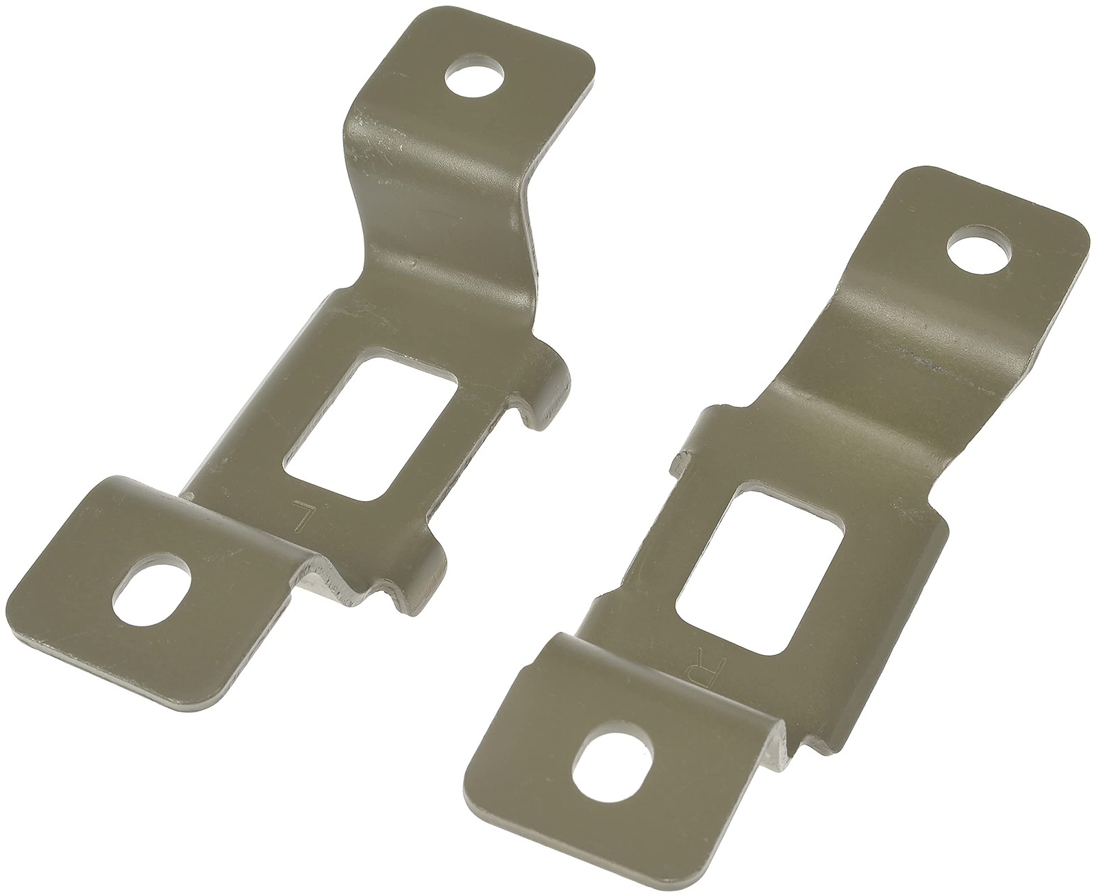 2 Pack Tailgate Latch Striker Plates Black For Chevrolet GMC Trucks