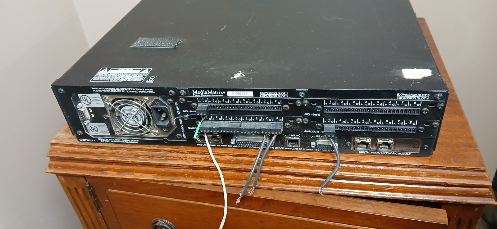 Peavey Media Matrix Nion nion n6 Programmable Digital Audio Processing Node