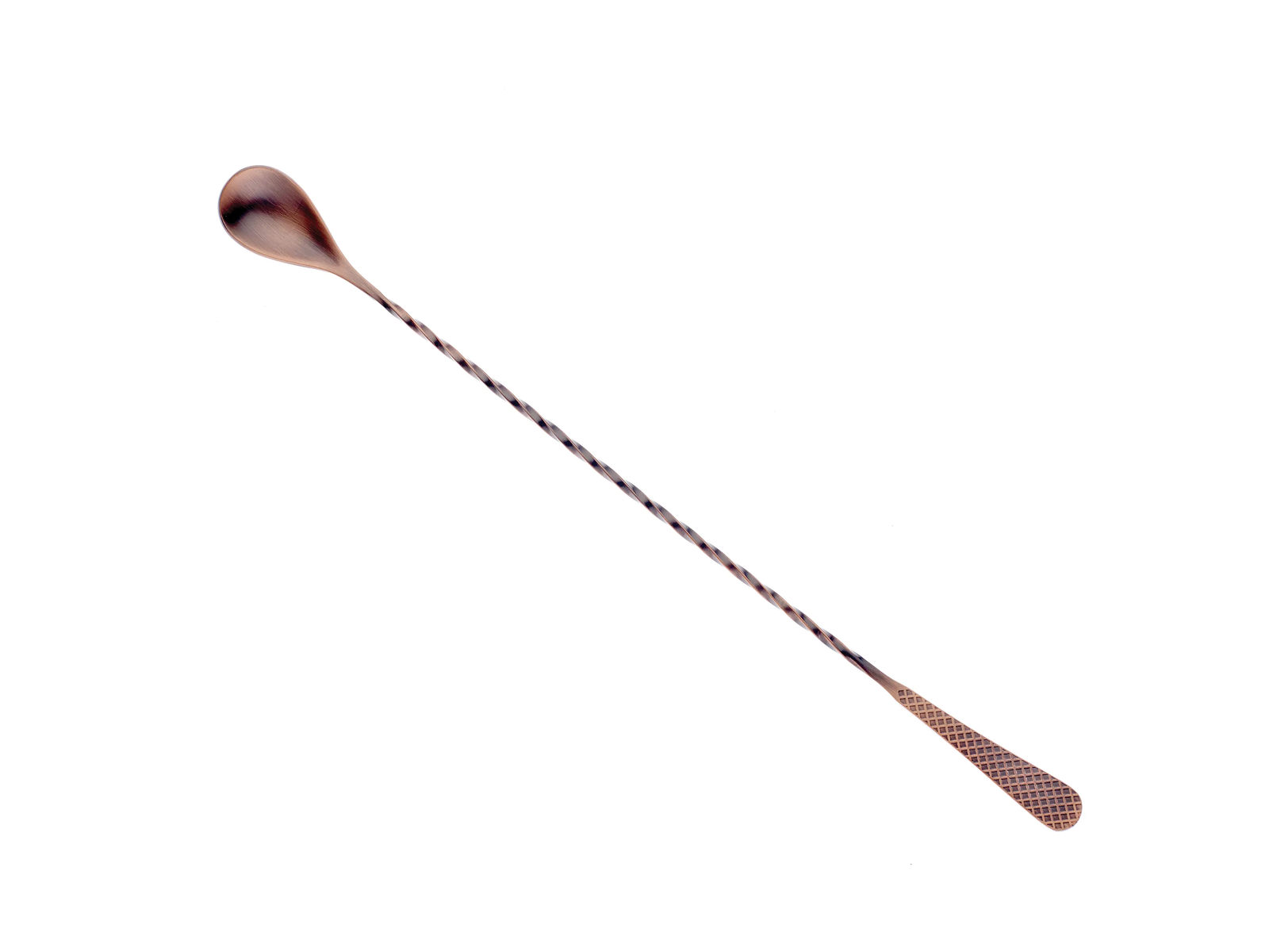 Mercer Culinary M37204ACP Barfly 13.1" Diamond Lattice Japanese Style Bar Spoon
