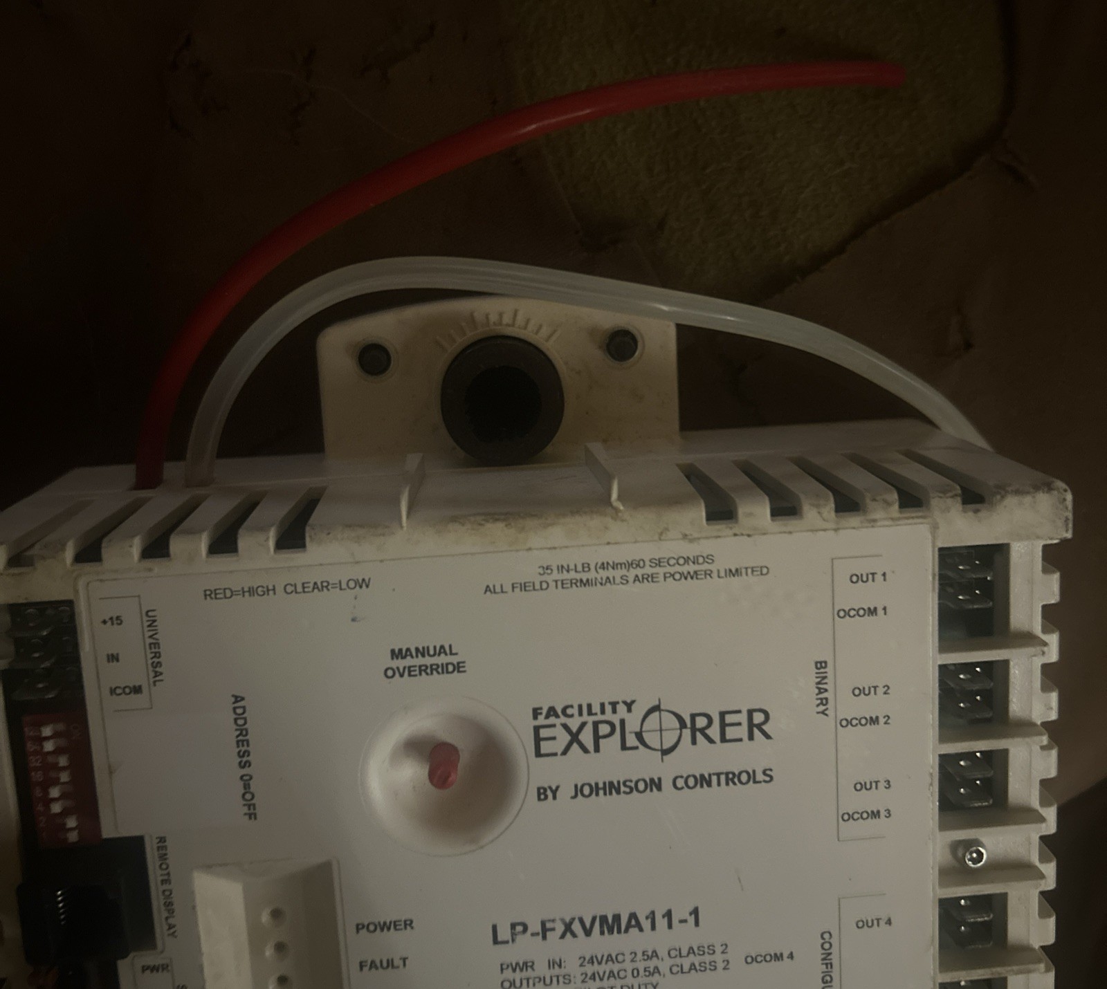 Facility Explorer By Johnson Controls LP-FXVMA11-1 Box Controller