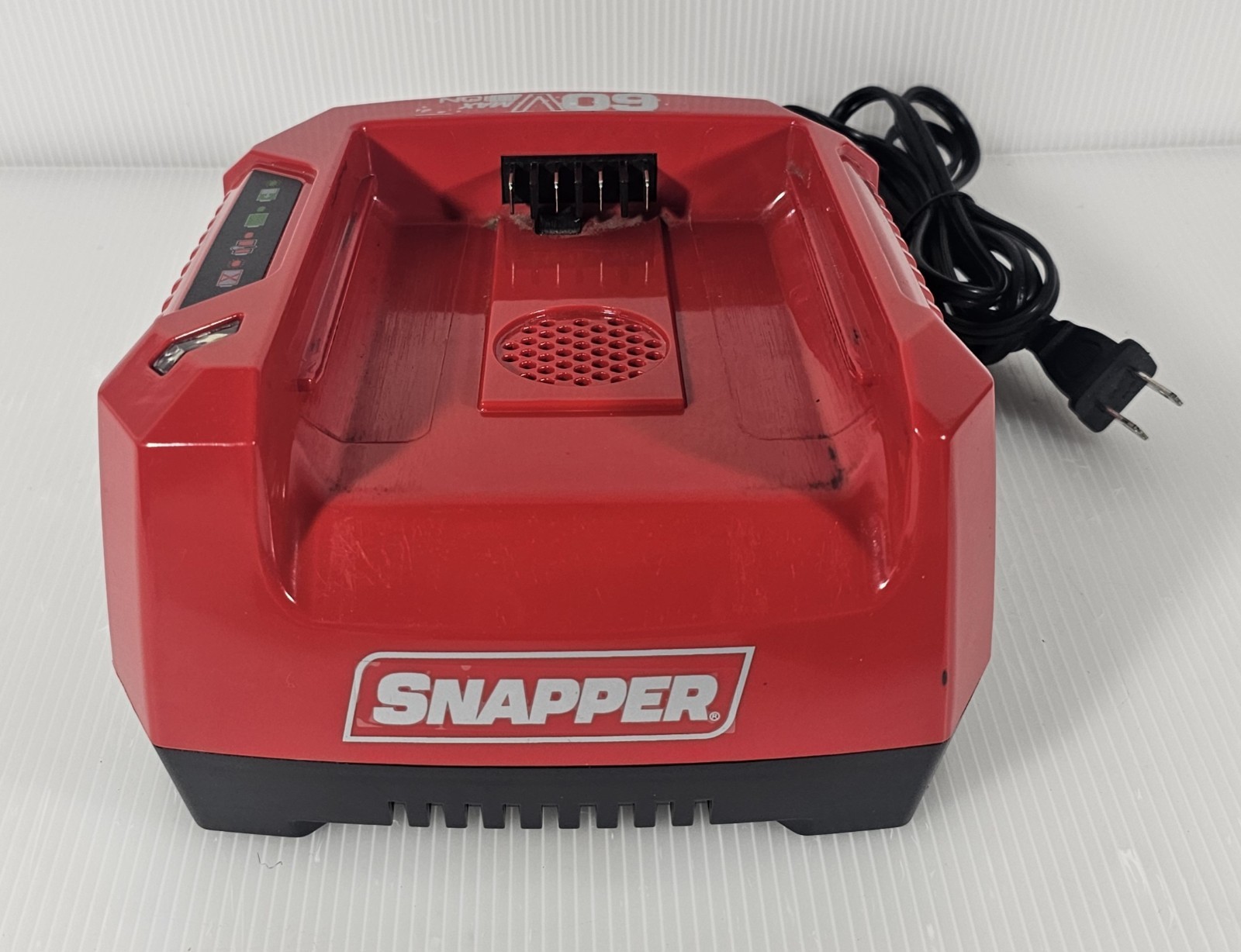 Genuine Snapper 60V Battery Charger SCH60V, FOR PARTS OR REPAIR