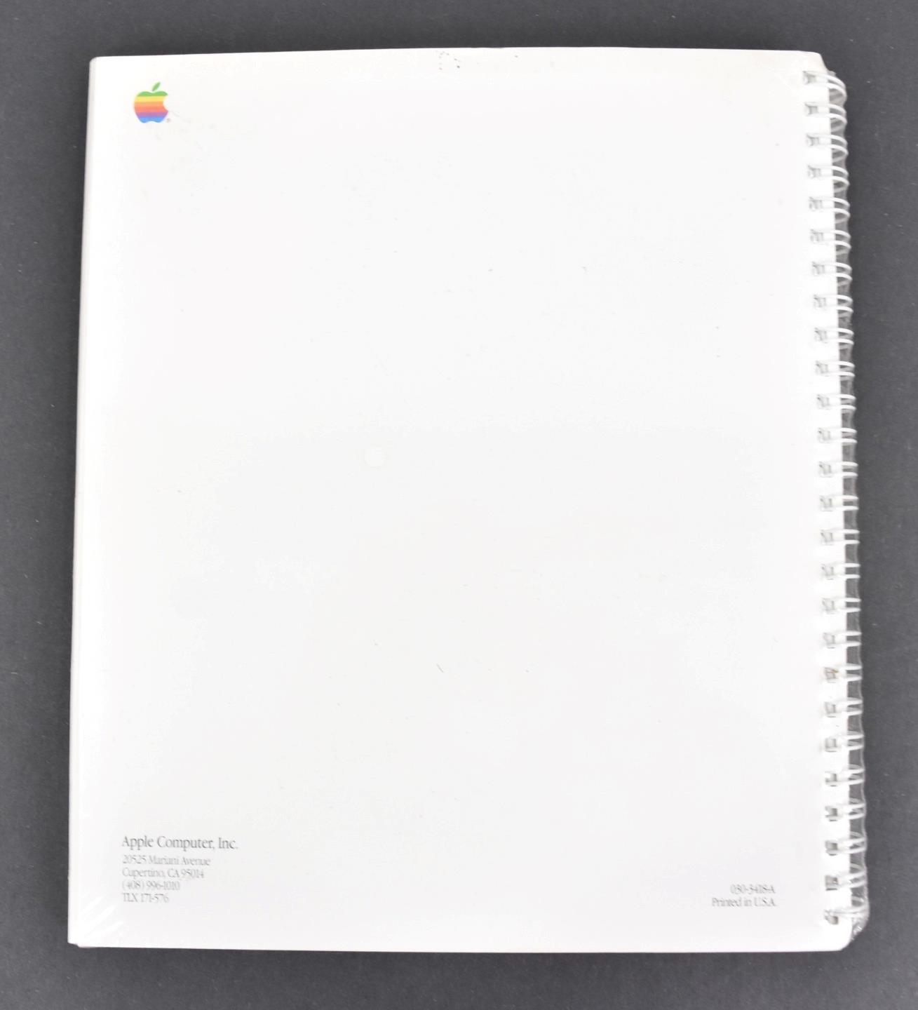 Vintage Apple Computer Macintosh Utilities User's Guide Sealed 030-3418-A