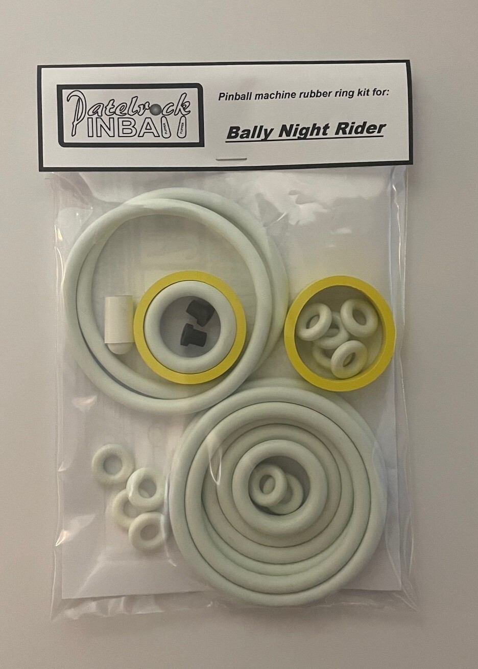 Bally Night Rider Pinball Machine Rubber Ring Kit
