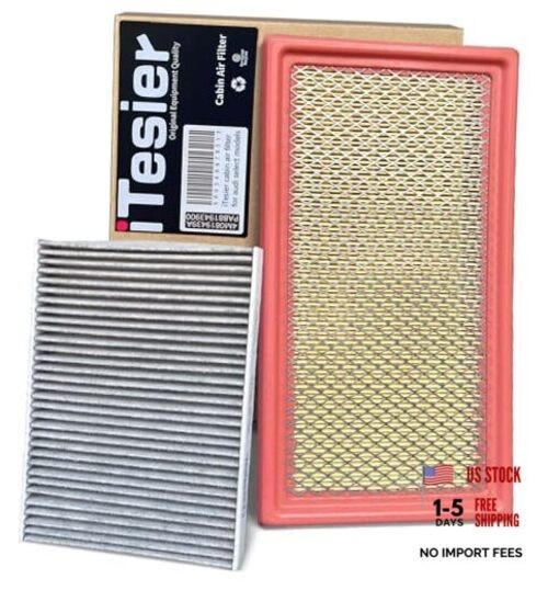 Cabin Engine Air Filter Kit for Explorer (2019 2018 2017 (2011-2019)Explorer