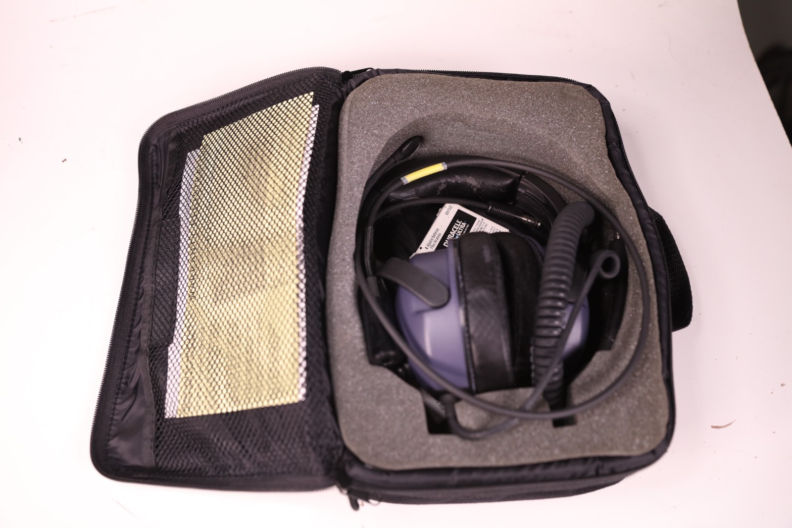 Flightcom Denali Aviation Headset 100-0101-40 Untested