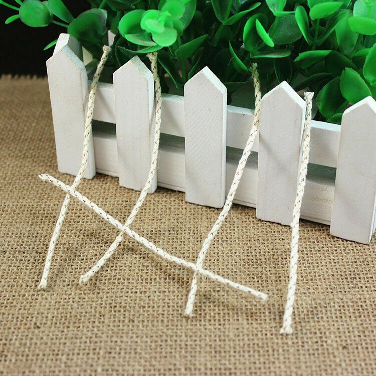 10Pcs Copper Wire Cotton Core Wick Thread Replacement in Dispenser Oil Lighters