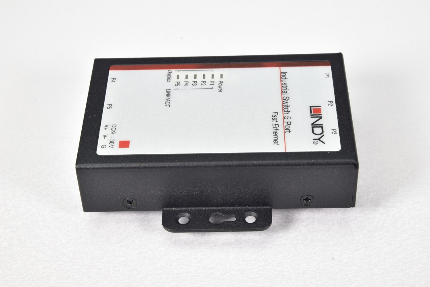 LINDY 25072, Industrial Switch 5 Port