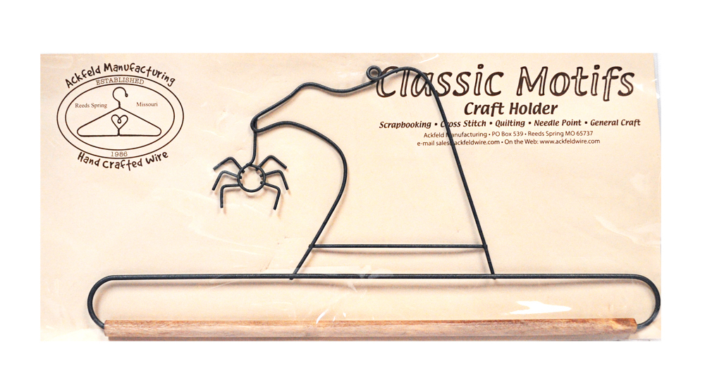 Classic Motifs Witchs Hat 12 Inch Fabric Holder With Dowel