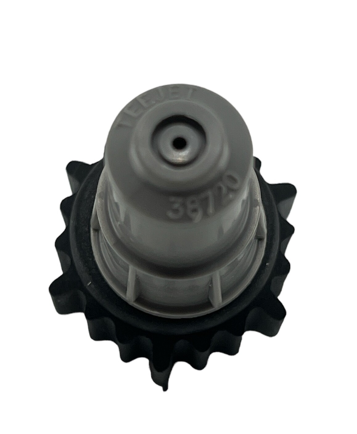 38720-PPB-X8 TeeJet Adjustable Spray Tip, Angled Cone Jet Assembly, Gray Tip
