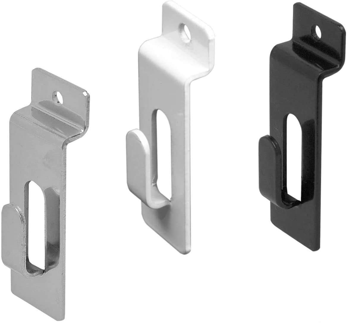 STORE FIXTURES DIRECT Slatwall Utility Notch Hook, Picture Hanger for Slatwal...