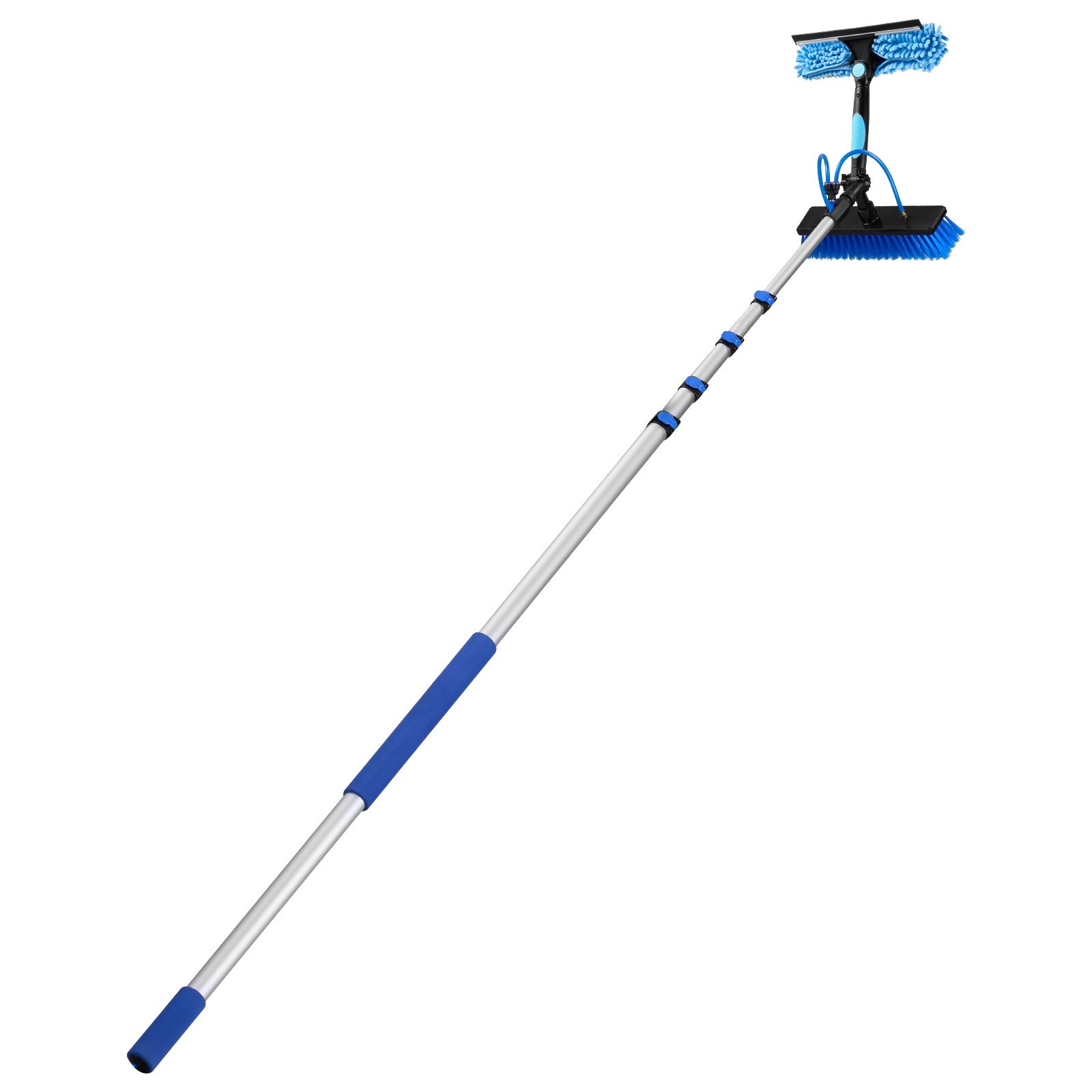 Uimoso Solar Panel Cleaning Kit with 26 ft Water Fed Pole and Brush System