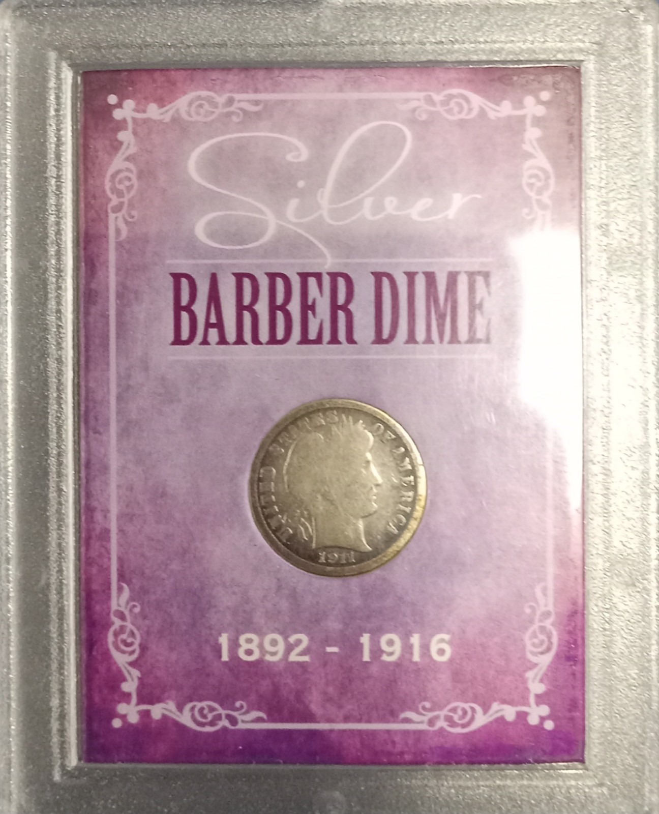 1911 Barber Dime Rare Silver