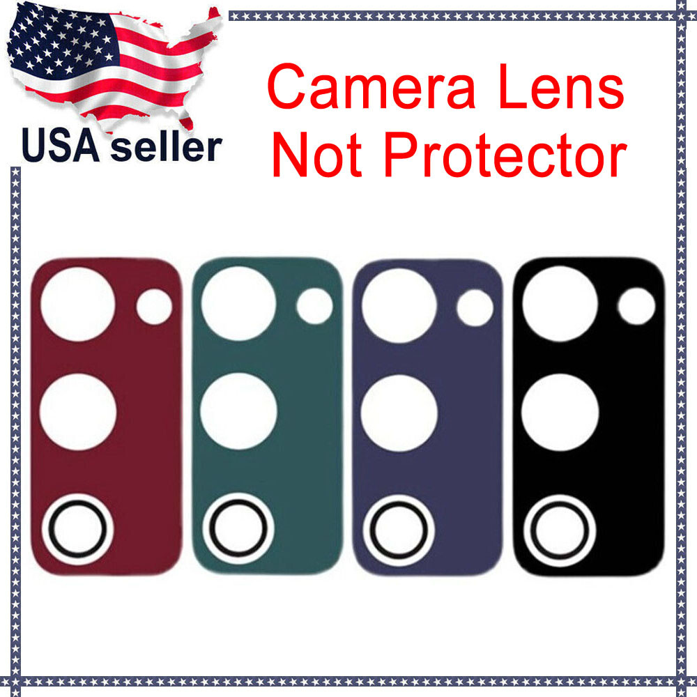 Replacement Rear Back Camera Glass Lens Cover + Tape For Samsung S20 FE 5G 2020