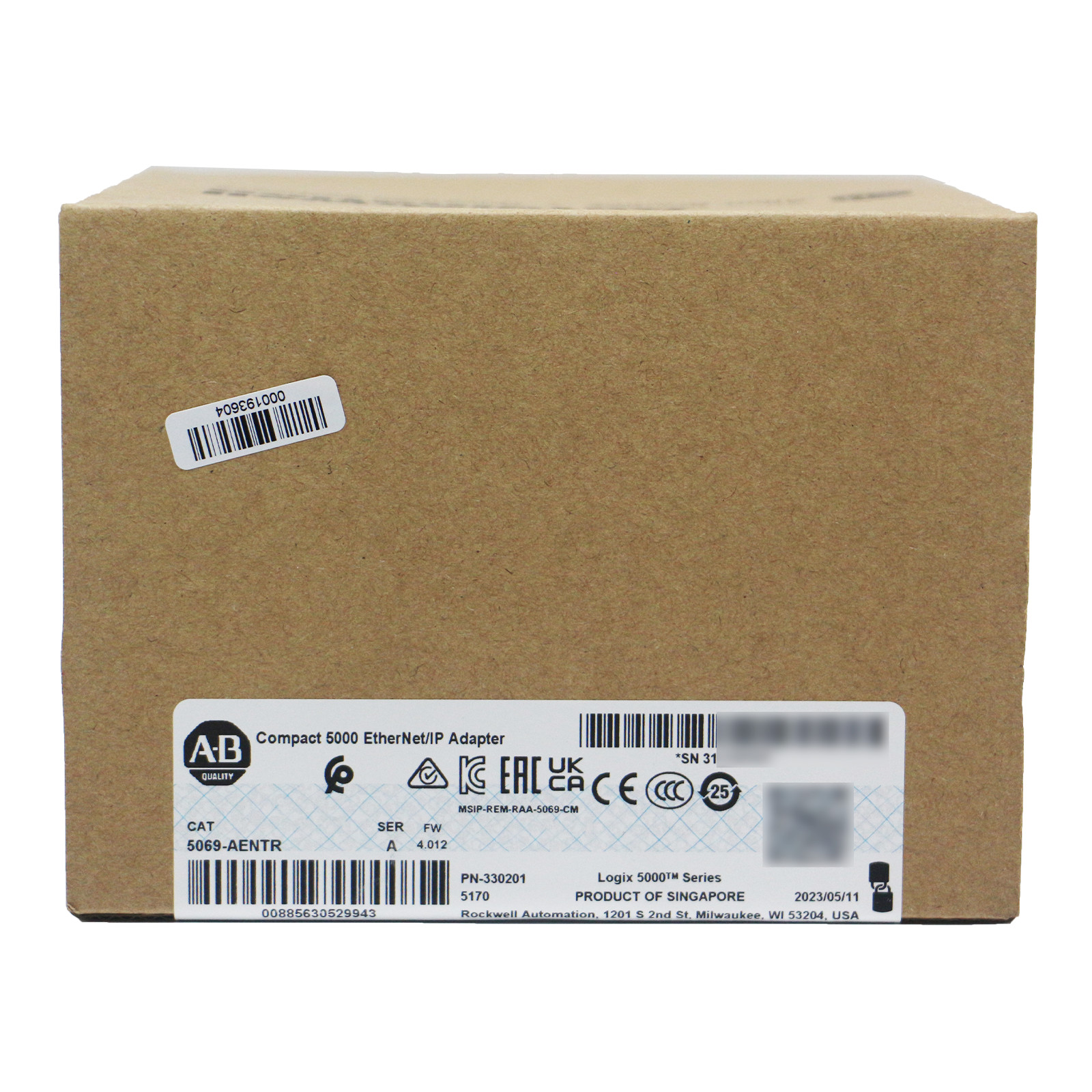 New Allen Bradley 5069-AENTR Compact 5000 EtherNet/IP Adapter