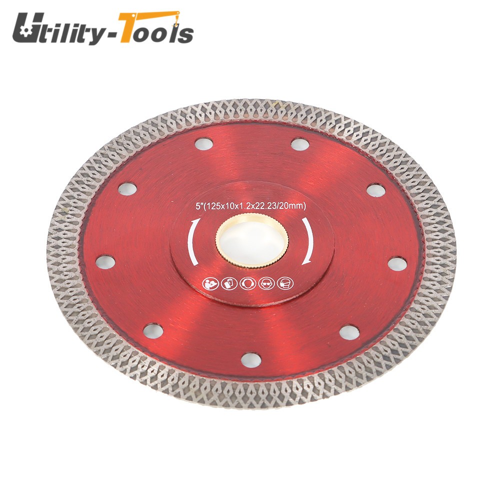5" Cutting Diamond Saw Blade For Porcelain tile Granite Marble Stone Ceramic New