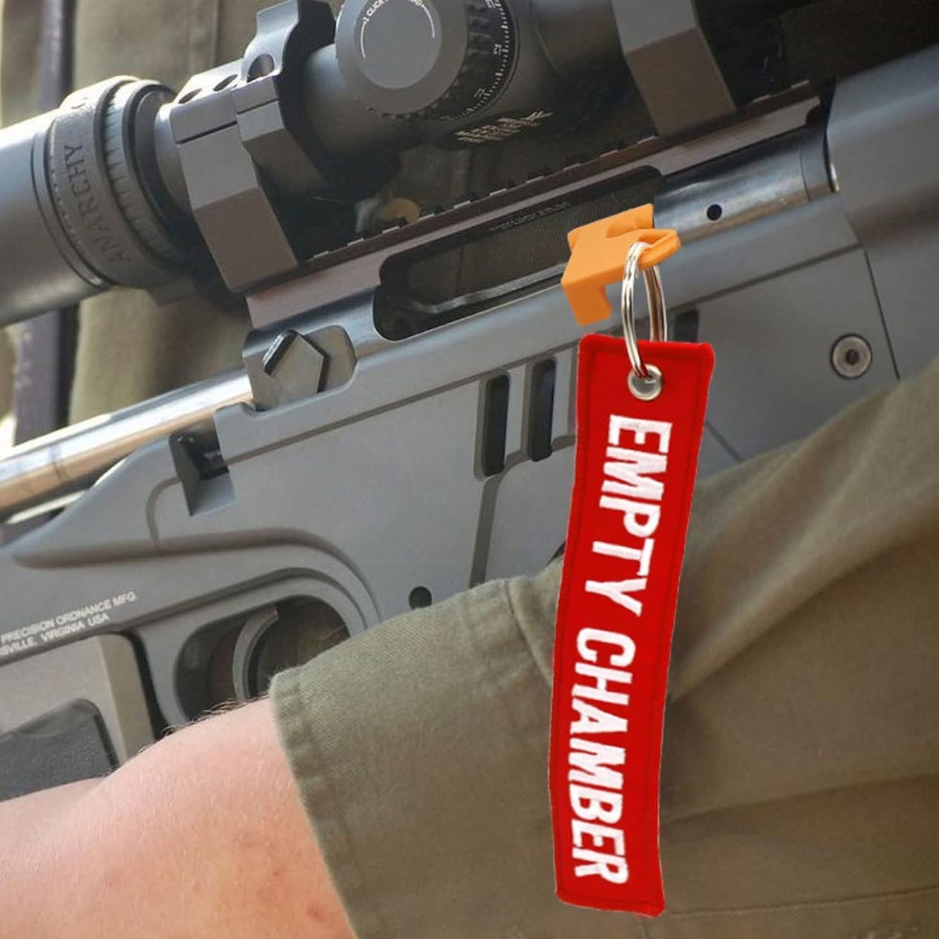 Chamber Safety Flag for Rifle Handguns Pistol, Universal Compatibility