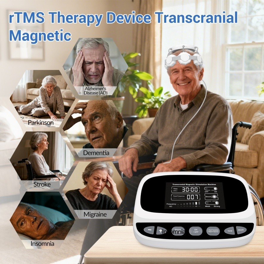 rTMS Machine Transcranial Magnetic Stimulation for Motor Function & Stroke Rehab