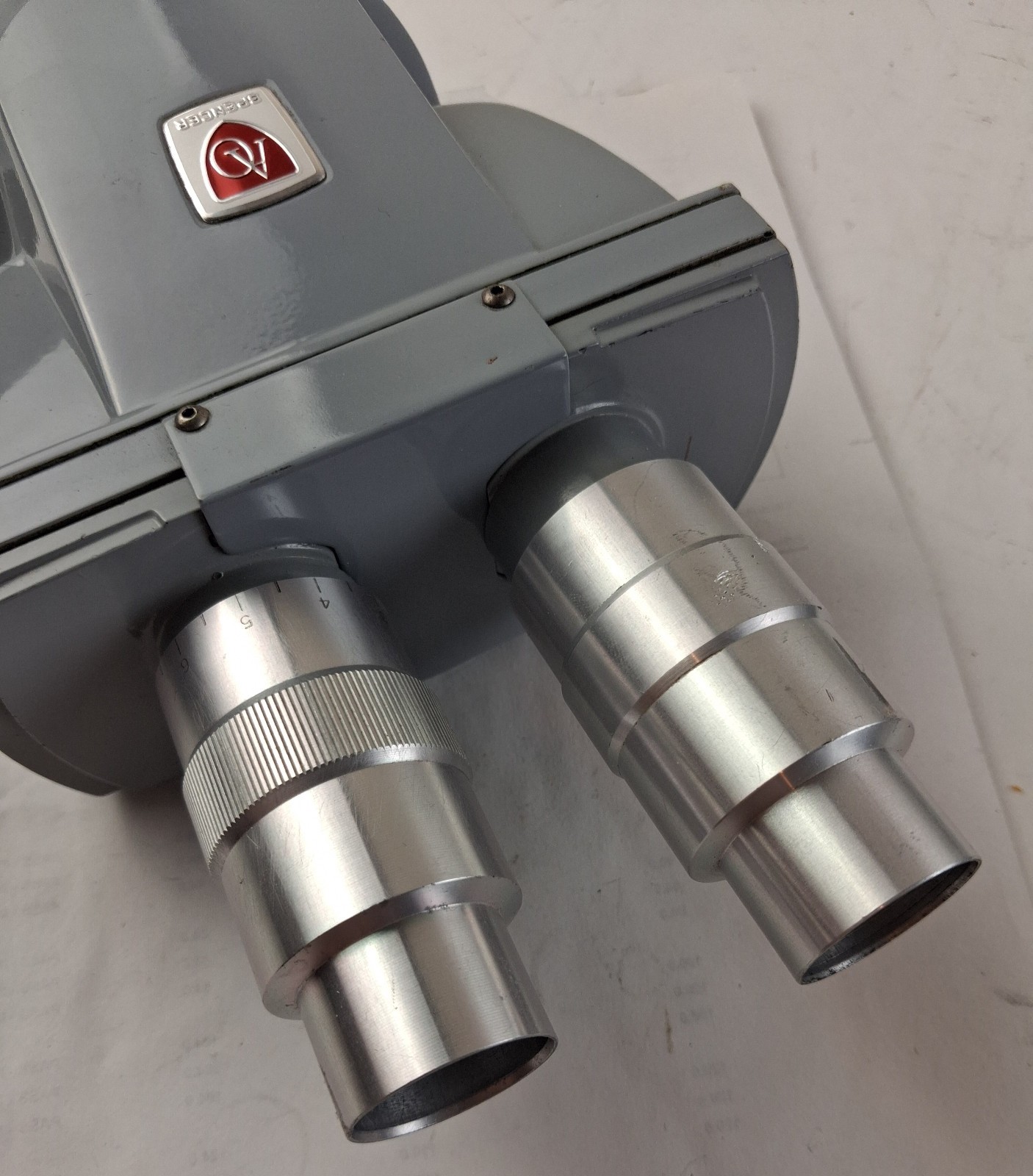 American Optical Spencer Microscope Head