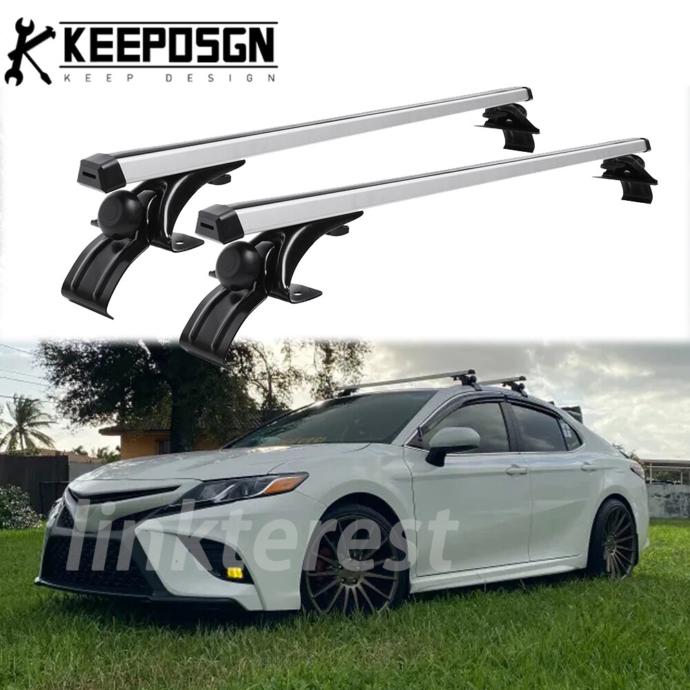 48" Car Top Roof Rack Rails Cross Bars Luggage Carrier Cargo for TOYOTA Camry
