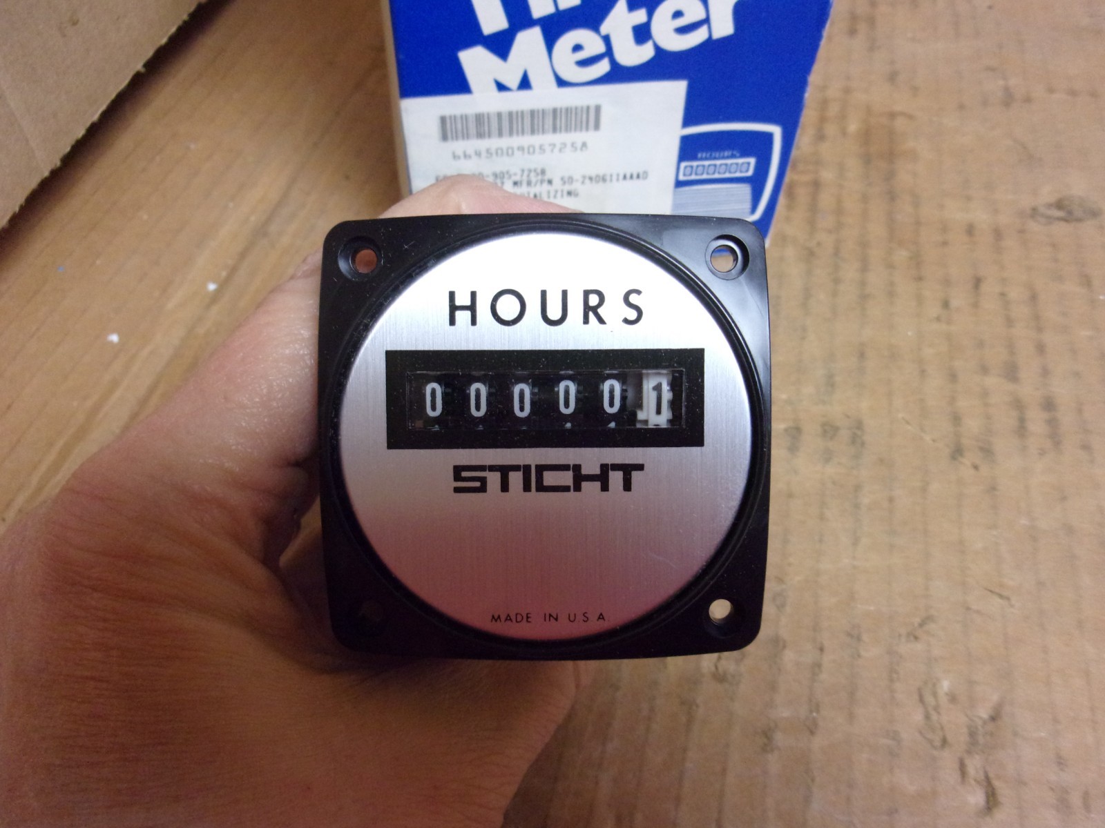 GE Yokogawa Time Totalizing Meter , Hours , 240611AAAD7JAD