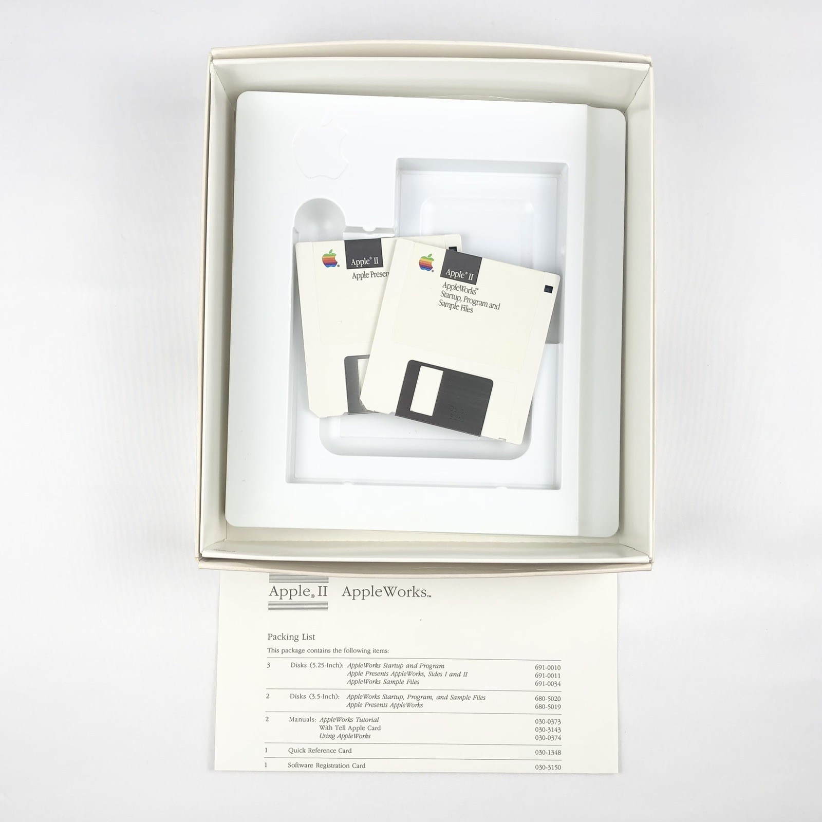 1980s Apple II Appleworks Software & Manuals (Incomplete)