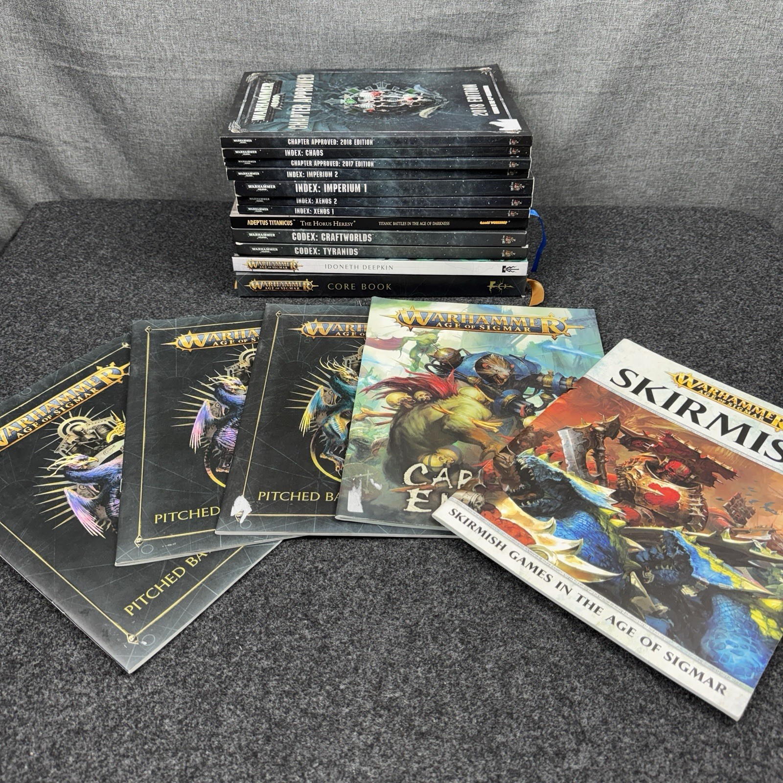 Warhammer 40,000 40K Book Lot Index Codex Core Book Paperback Hard Cover