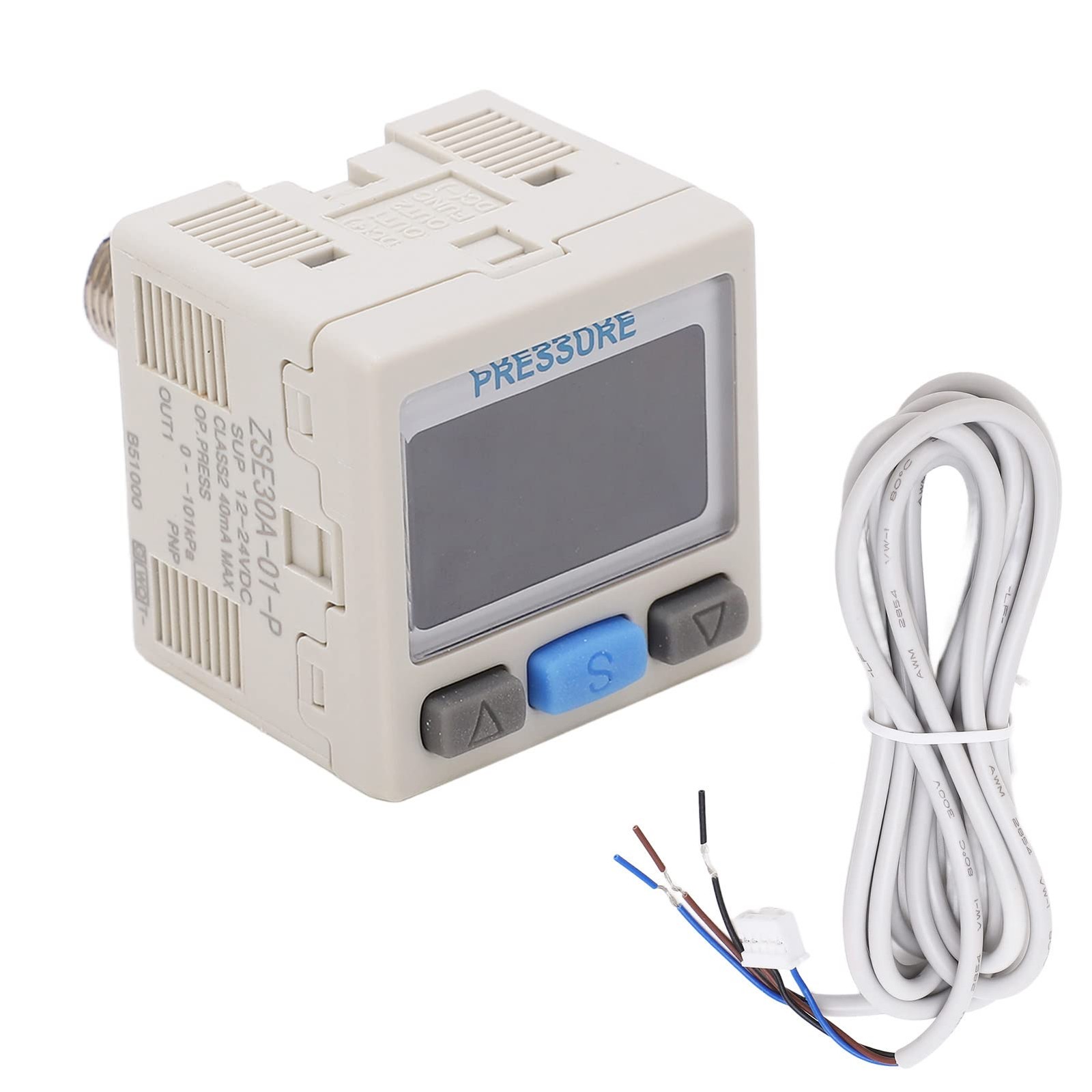Digital Pressure Switch Pneumatic Vacuum Controller 0 to 101kPa Adjustable Re...