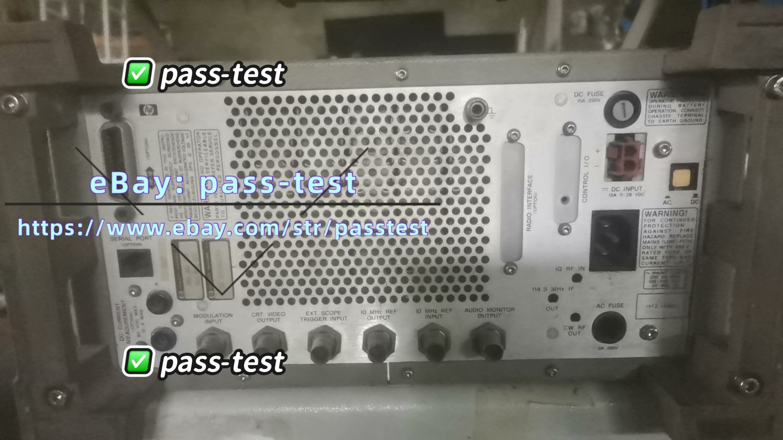 1PCS Agilent HP 8920A comprehensive tester 0.4 - 1000 MHz /Good function
