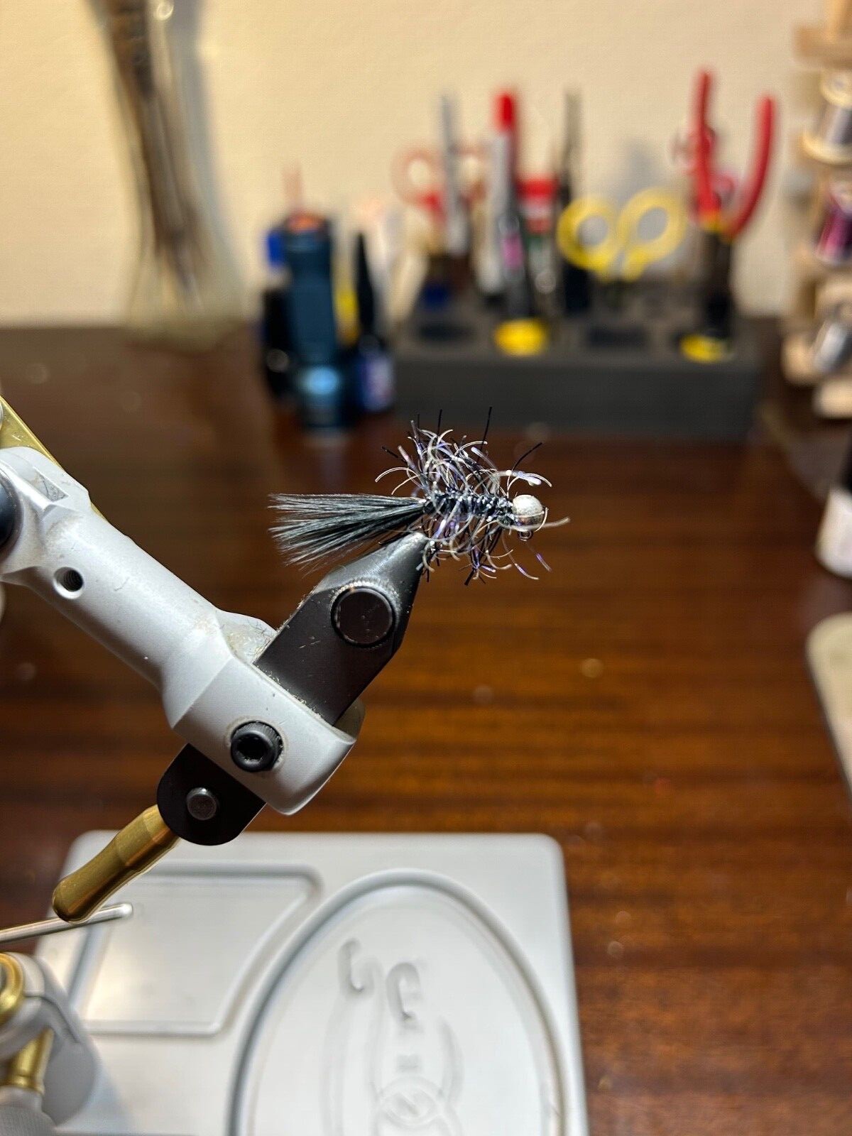 Four (4) Lance Egan’s Jig Streamer. #10 jig hook 4.6 mm tungsten bead. Euro fly