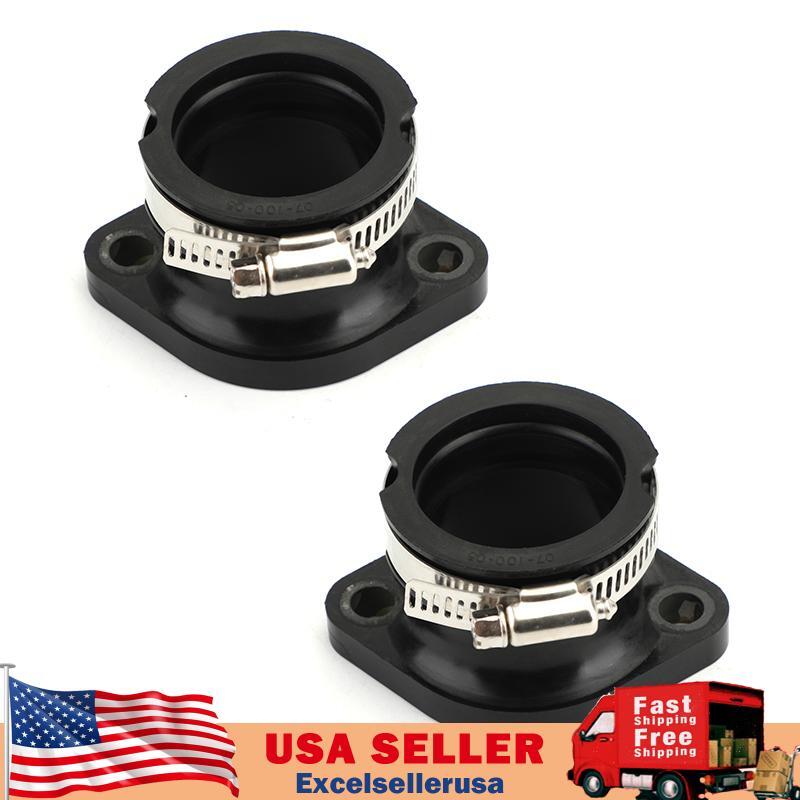 2x Intake Manifold Boot Flange For Polaris Indy 440 500 600 650 85-2000 3084325