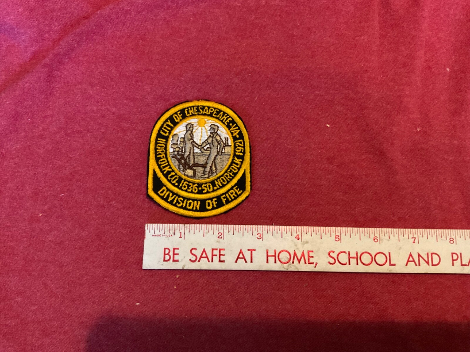 Vintage Patch Fire Department New Berlin Wisconsin