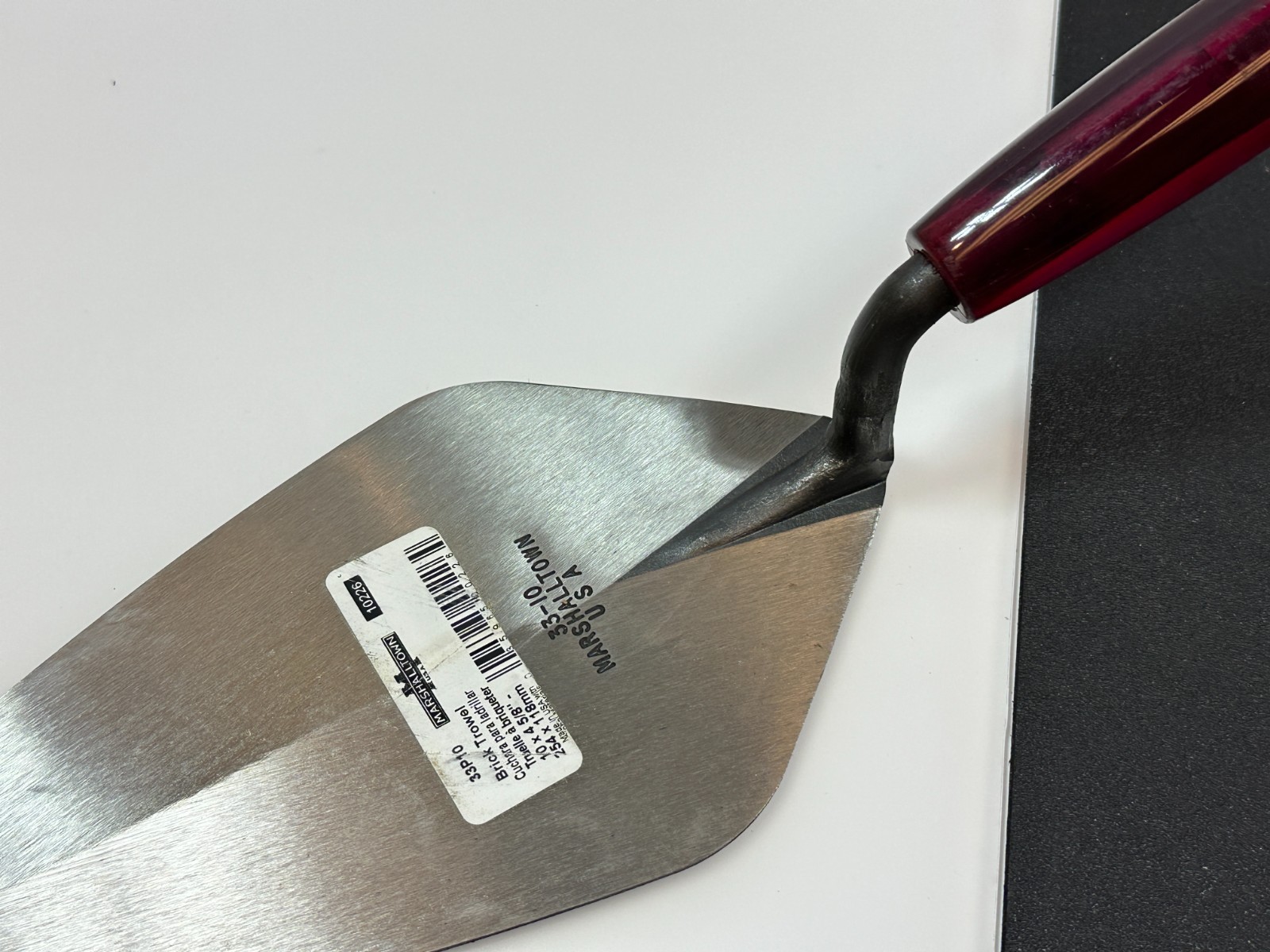 NEW Marshalltown USA 10" London Brick Trowel Plastic Handle M3310P 33P10 10226