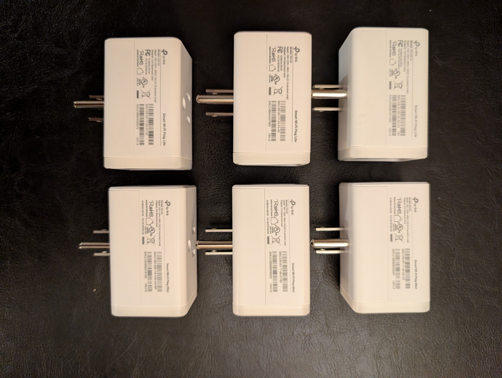 Tp Link Smart Wifi Plug Lite (3) and Mini (3)
