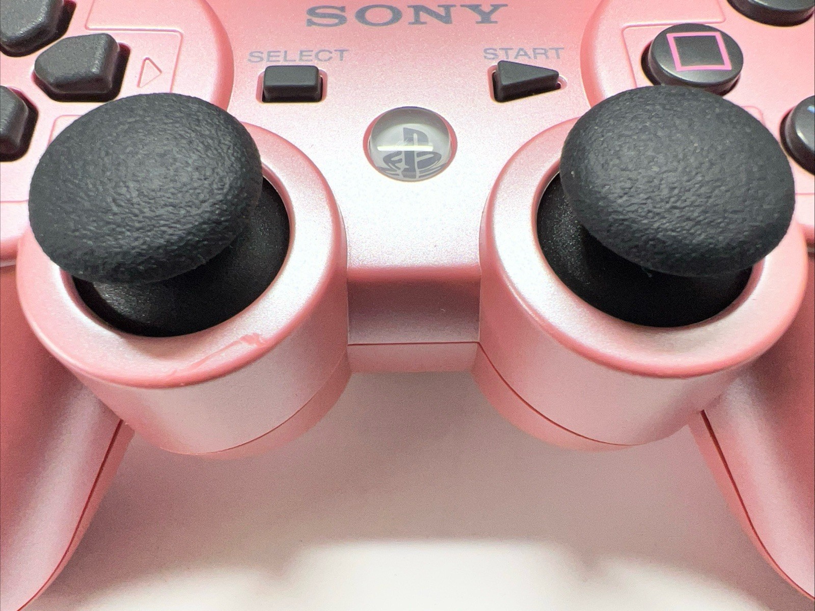 OEM Sony PS3 DualShock 3 Pink Controller Tested Working
