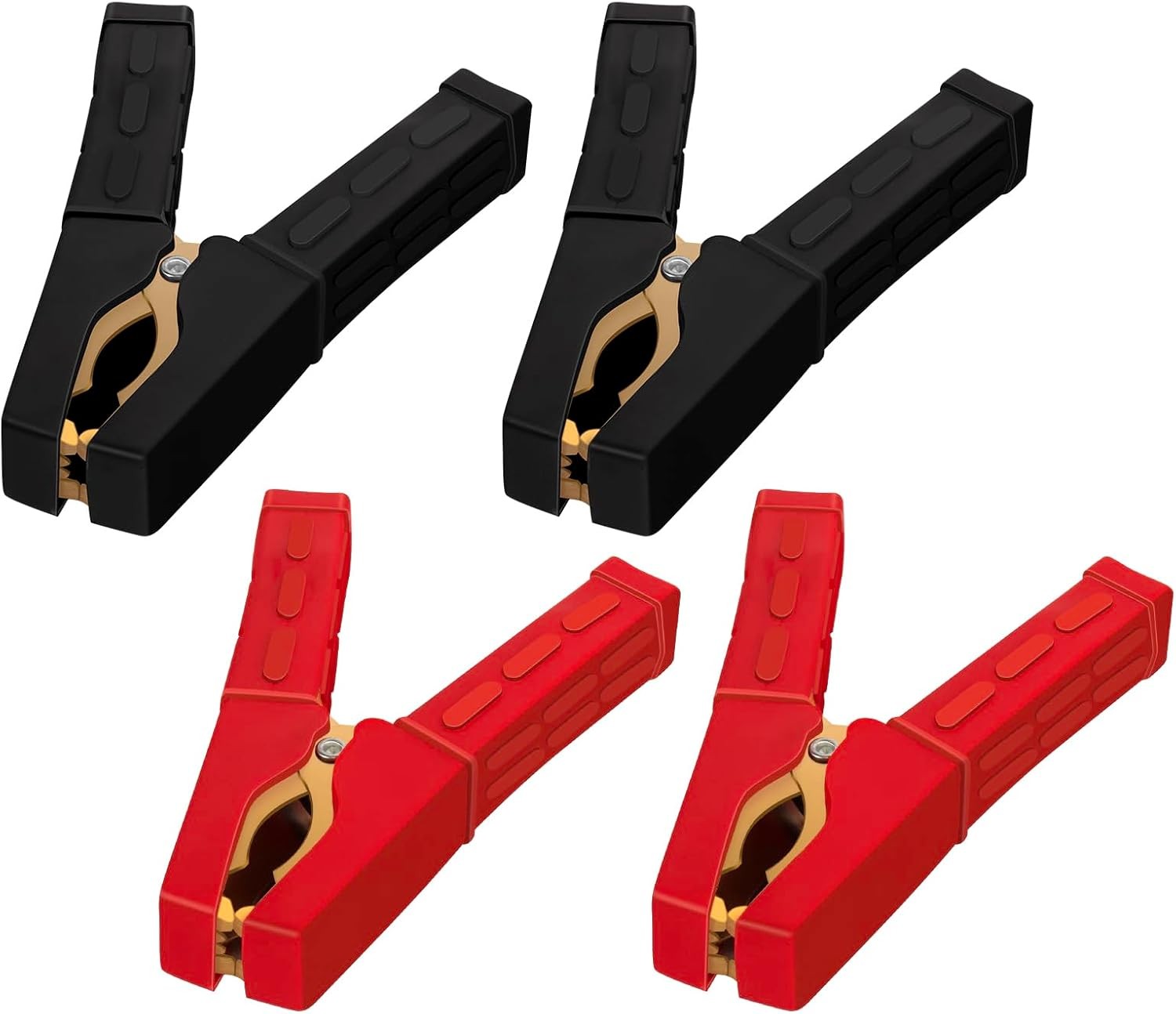 heavy duty jumper cable clamps pure copper 2 pair