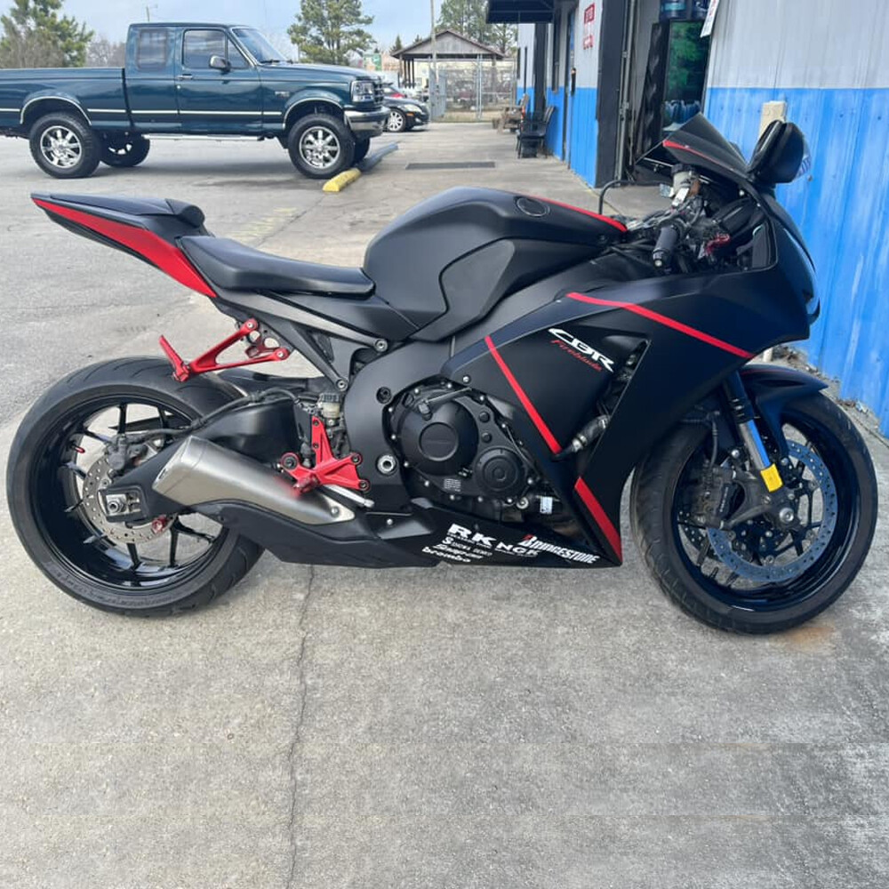 MS Injection Mold Red Black Fairing Kit Fit for Honda 2008-2011 CBR 1000RR o088