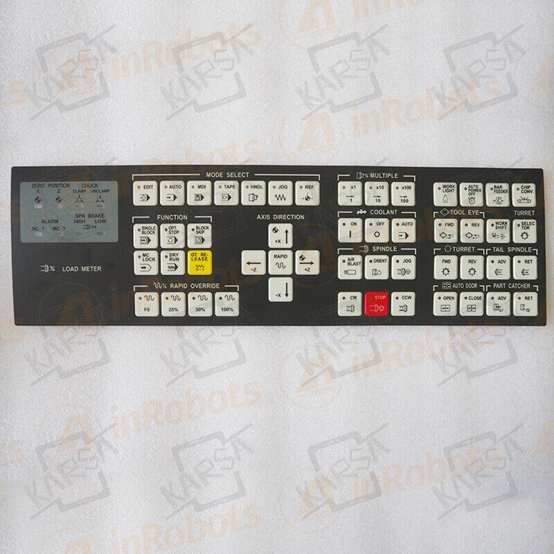 operator panel film Button cover membrane keypad for DMC Kia CNC machine tool