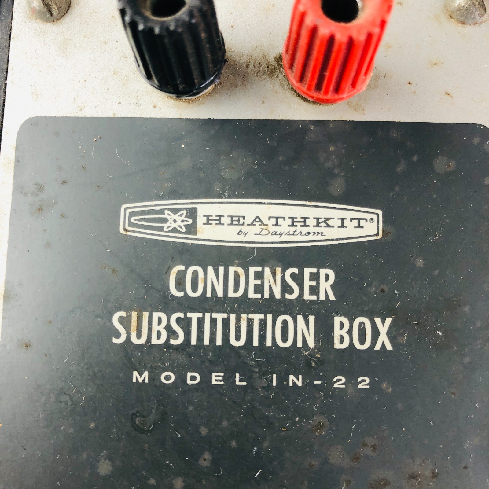 Vintage 1960s Heathkit Condenser Substitution Box ~ Model IN-22