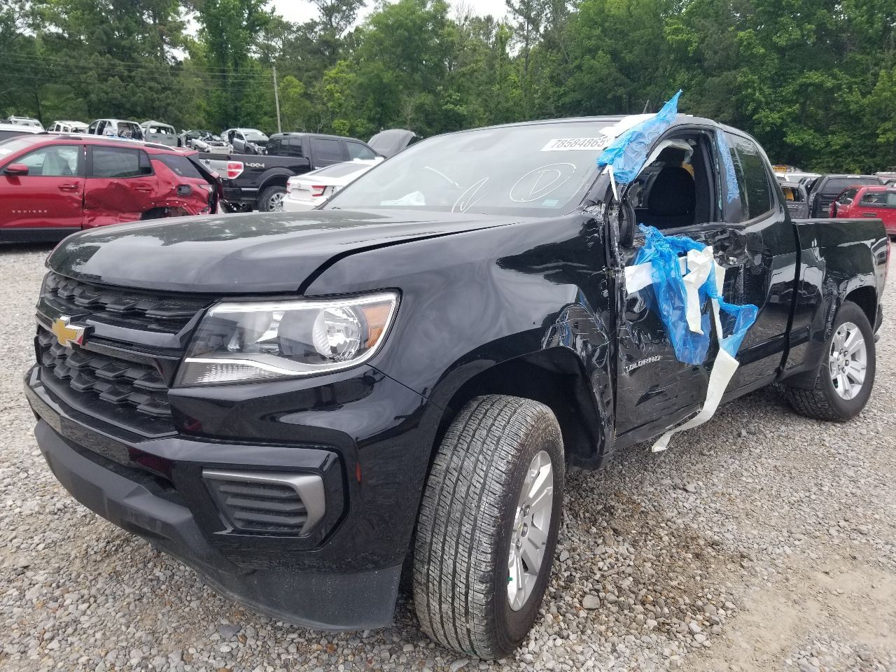 22 CHEVY COLORADO LT 2.5L AIR SHUTTER OEM
