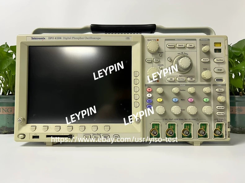 Tektronix DPO 4104 1GHz 5GS/s 4Ch Oscilloscope Tektronix DPO4104 /Good function#