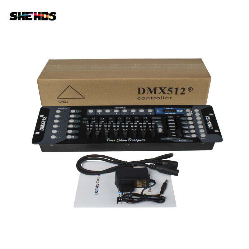 SHEHDS DMX-192 Channels Operator Console Controller For DJ Club Disco KTV Lights