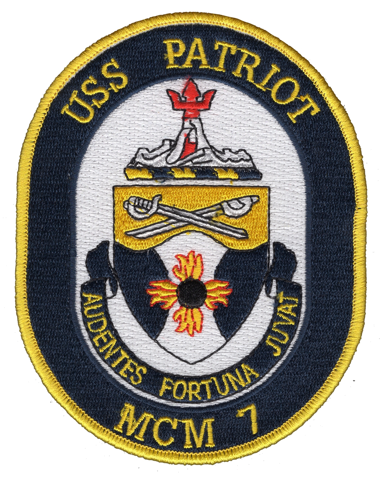 MCM-7 USS Patriot Patch