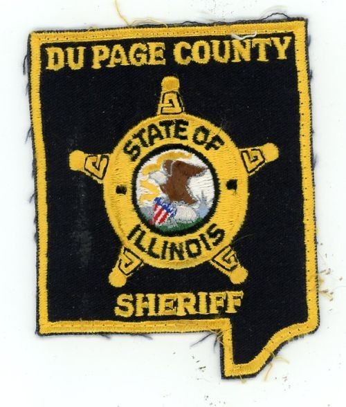 ILLINOIS IL DU PAGE COUNTY SHERIFF NICE SHOULDER PATCH POLICE