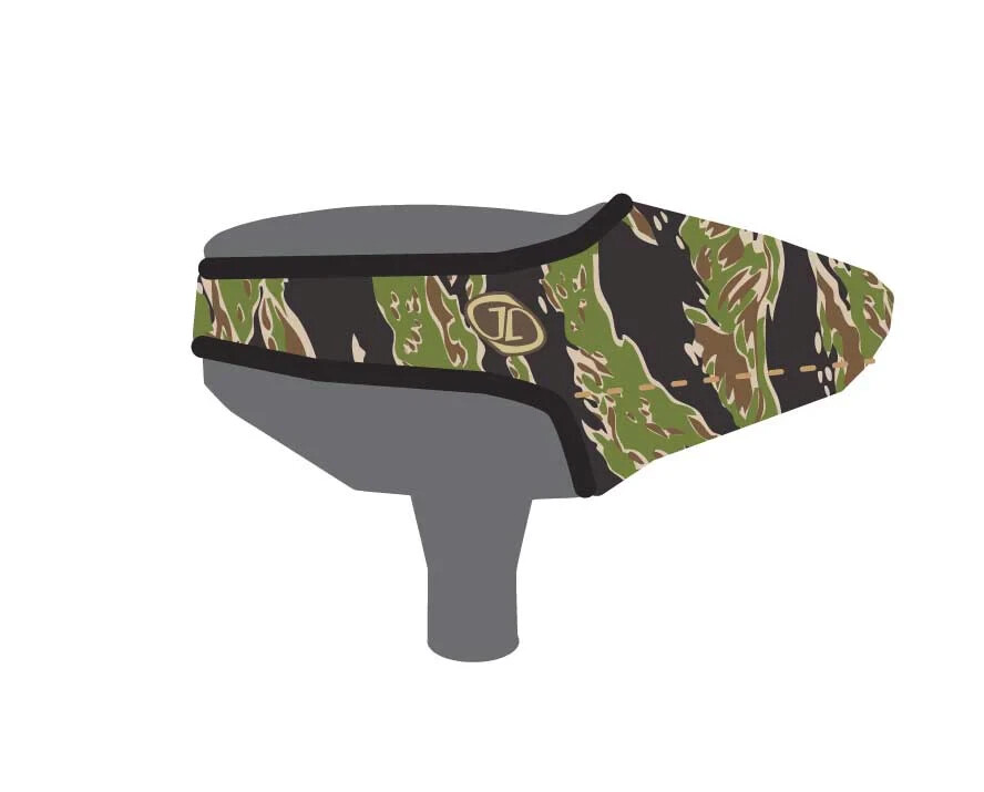 Tiger Stripe MCN cover for 100rd hoppers Ginger Dynamics Camoflauge