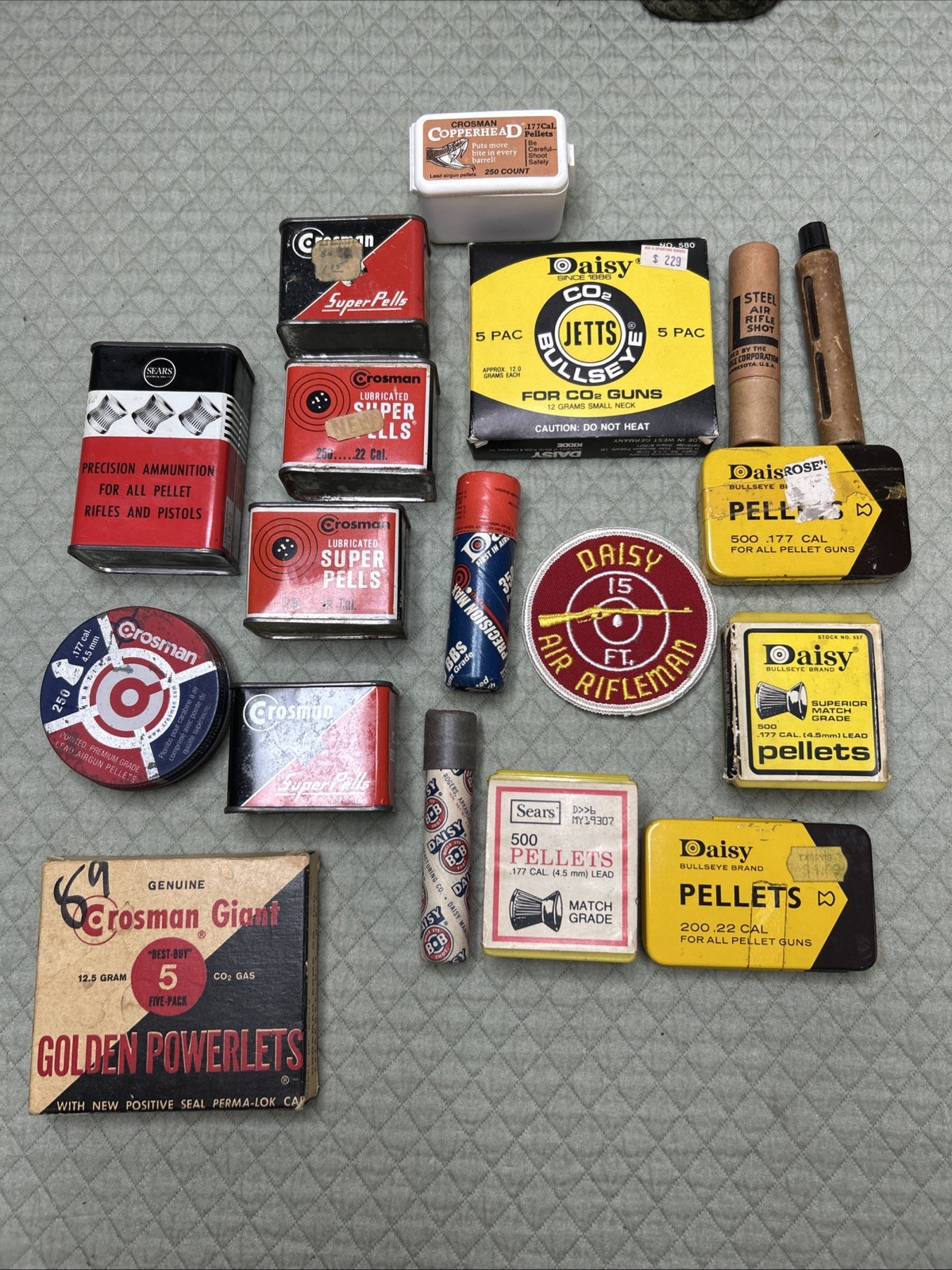 AIR GUN RIFLE LEAD PELLETS and BB's Copperhead Vintage Daisy,Crossman,Federal