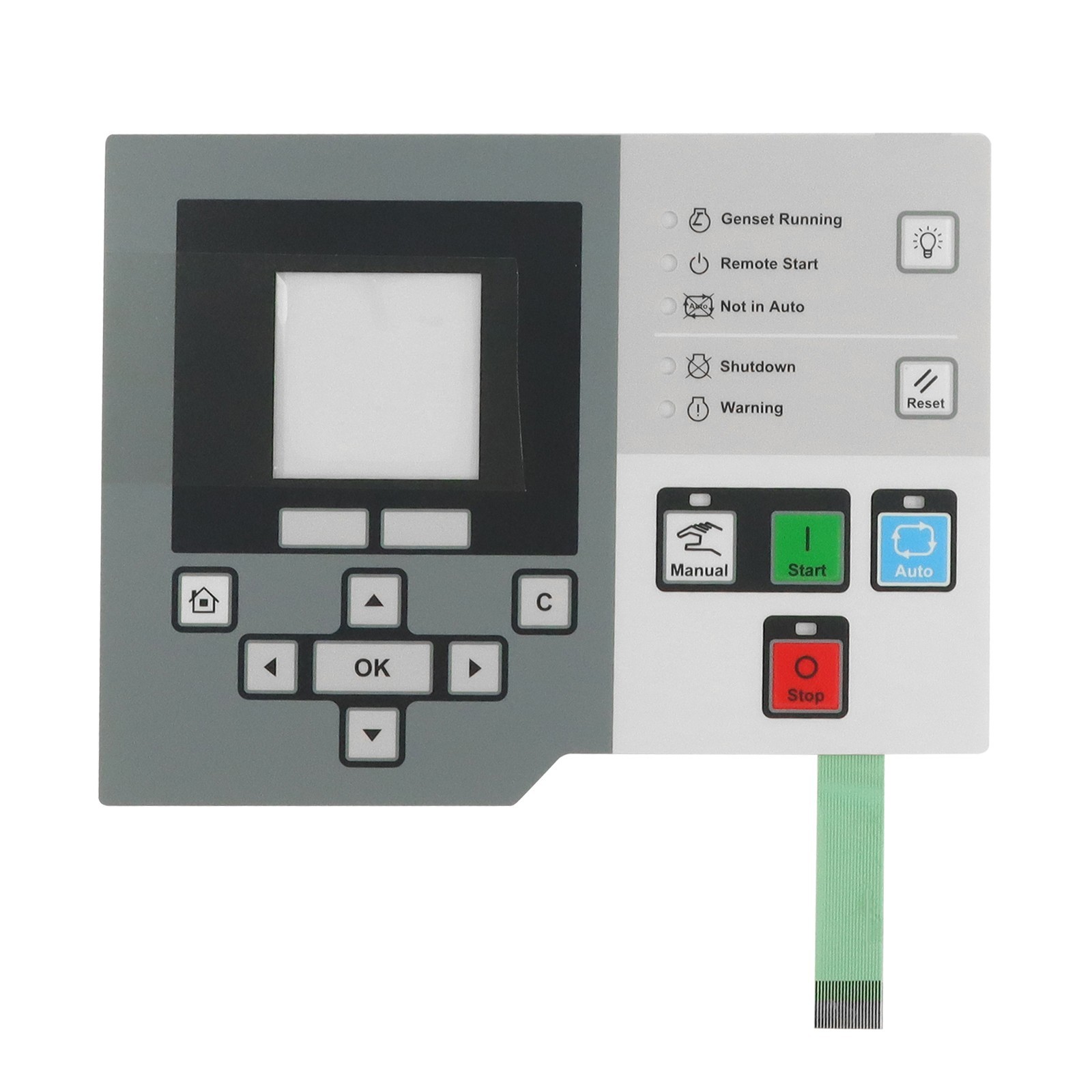 Operating Membrane for Cummins HMI 220 PCC 2.2 Power Command Display 300-6314-01